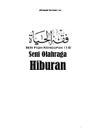 Seri Fiqih Kehidupan 14 -SENI, OLAHRAGA & HIBURAN.pdf